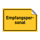 Empfangsper- sonal & Empfangsper- sonal & Empfangsper- sonal & Empfangsper- sonal