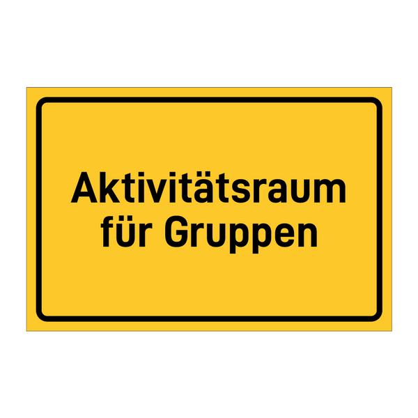 Aktivitätsraum für Gruppen