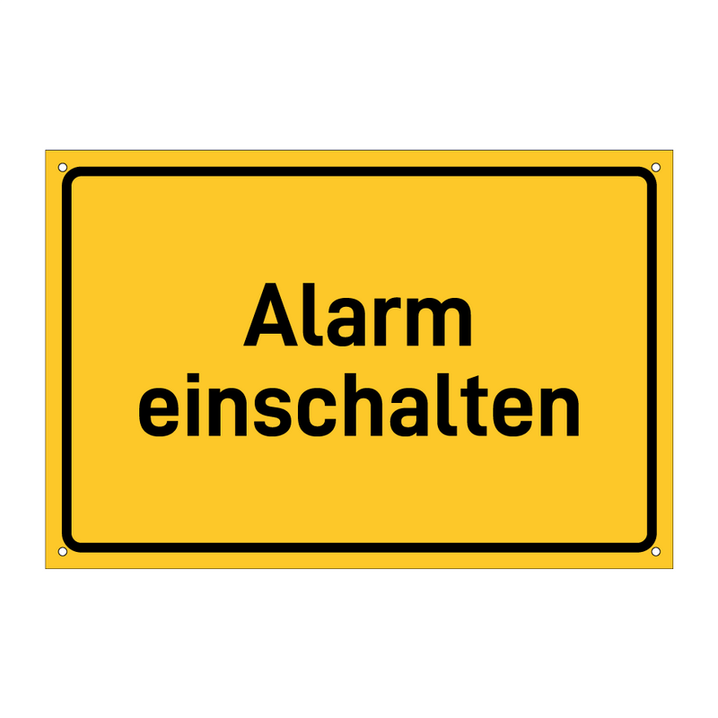 Alarm einschalten