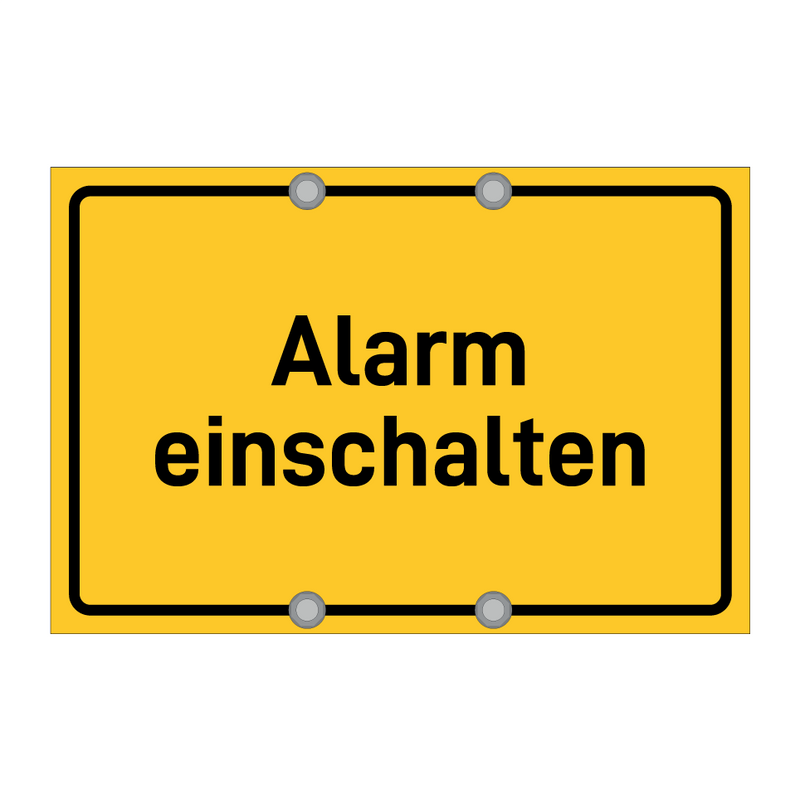 Alarm einschalten