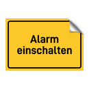 Alarm einschalten