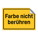 Farbe nicht berühren & Farbe nicht berühren & Farbe nicht berühren & Farbe nicht berühren