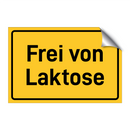 Frei von Laktose & Frei von Laktose & Frei von Laktose & Frei von Laktose