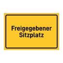 Freigegebener Sitzplatz & Freigegebener Sitzplatz & Freigegebener Sitzplatz