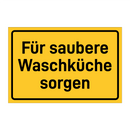 Für saubere Waschküche sorgen & Für saubere Waschküche sorgen & Für saubere Waschküche sorgen