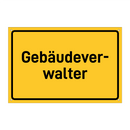 Gebäudever- walter & Gebäudever- walter & Gebäudever- walter & Gebäudever- walter