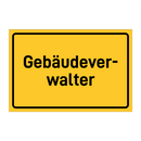 Gebäudever- walter & Gebäudever- walter & Gebäudever- walter & Gebäudever- walter