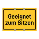 Geeignet zum Sitzen & Geeignet zum Sitzen & Geeignet zum Sitzen & Geeignet zum Sitzen