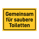 Gemeinsam für saubere Toiletten & Gemeinsam für saubere Toiletten