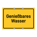 Genießbares Wasser & Genießbares Wasser & Genießbares Wasser & Genießbares Wasser