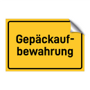 Gepäckauf- bewahrung & Gepäckauf- bewahrung & Gepäckauf- bewahrung & Gepäckauf- bewahrung