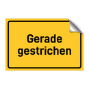 Gerade gestrichen & Gerade gestrichen & Gerade gestrichen & Gerade gestrichen