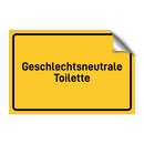 Geschlechtsneutrale Toilette & Geschlechtsneutrale Toilette & Geschlechtsneutrale Toilette