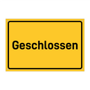 Geschlossen & Geschlossen & Geschlossen & Geschlossen & Geschlossen & Geschlossen & Geschlossen