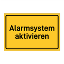 Alarmsystem aktivieren
