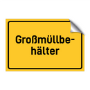 Großmüllbe- hälter & Großmüllbe- hälter & Großmüllbe- hälter & Großmüllbe- hälter