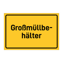Großmüllbe- hälter & Großmüllbe- hälter & Großmüllbe- hälter & Großmüllbe- hälter
