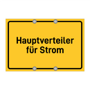 Hauptverteiler für Strom & Hauptverteiler für Strom & Hauptverteiler für Strom