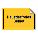 Haustierfreies Gebiet & Haustierfreies Gebiet & Haustierfreies Gebiet & Haustierfreies Gebiet
