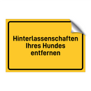 Hinterlassenschaften Ihres Hundes entfernen & Hinterlassenschaften Ihres Hundes entfernen