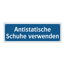 Antistatische Schuhe verwenden
