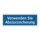 Verwenden Sie Absturzsicherung
