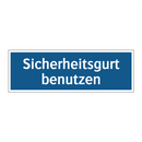 Sicherheitsgurt benutzen