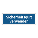 Sicherheitsgurt verwenden