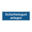 Sicherheitsgurt anlegen