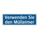 Verwenden Sie den Mülleimer