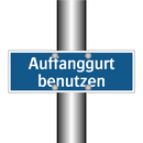 Auffanggurt benutzen