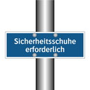 Sicherheitsschuhe erforderlich