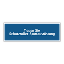 Tragen Sie Schutzroller-Sportausrüstung