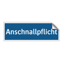 Anschnallpflicht