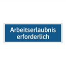 Arbeitserlaubnis erforderlich
