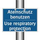 Atemschutz benutzen - Use respiratory protection