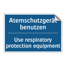 Atemschutzgerät benutzen - Use respiratory protection equipment/.../