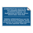 ELTERNAUFSICHT Bitte beachten /.../ - PARENTAL SUPERVISION Please note /.../