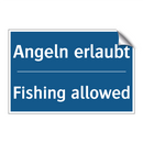 Angeln erlaubt - Fishing allowed