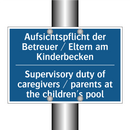 Aufsichtspflicht der Betreuer /.../ - Supervisory duty of caregivers /.../