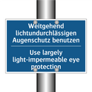 Weitgehend lichtundurchlässigen /.../ - Use largely light-impermeable /.../
