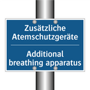 Zusätzliche Atemschutzgeräte - Additional breathing apparatus