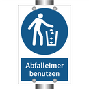 Abfalleimer benutzen