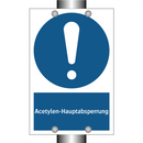 Acetylen-Hauptabsperrung