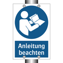 Anleitung beachten