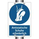 Antistatische Schuhe erforderlich