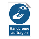 Handcreme auftragen