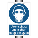 Atemschutz und Isolier- gerät benutzen