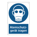 Atemschutz- gerät tragen