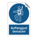 Auffanggurt benutzen